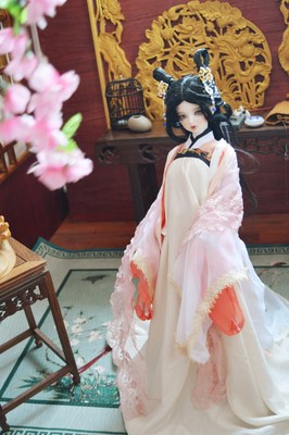 taobao agent [Jade Bird Mu Yun] BJD costume [Lianyi] Three -point uncle custom style ancient style baby clothes