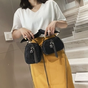 Điện thoại di động INS tua rua Túi xách nữ 2019 cá tính mới khâu túi nhỏ Hàn Quốc thời trang hoang dã túi đeo vai - Túi điện thoại