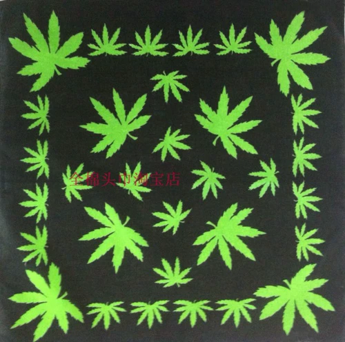 Кленовый лист, хлопковый платок, дорожный шарф, шарф-платок