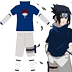 Naruto Naruto chính hãng uchiha sasuke cos phù hợp với thế hệ đầu tiên cosplay cậu bé phù hợp với bộ quần áo đầy đủ Cosplay Naruto