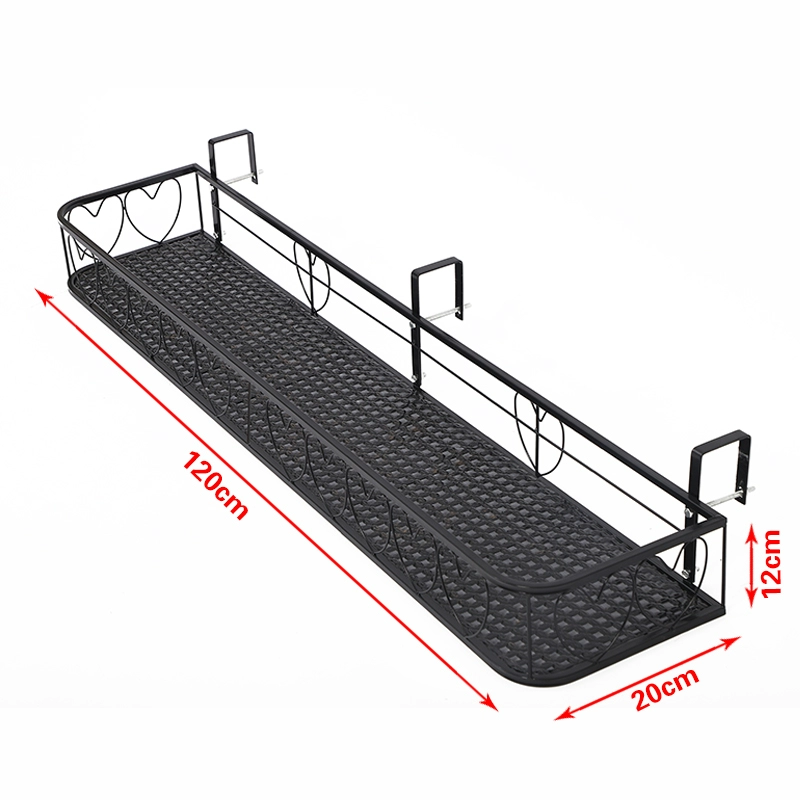 Ban Công Giá Hoa Lan Can Treo Sắt Có Giá Để Đồ Lan Can Chậu Hoa Giá Bệ Cửa Sổ Giá Ban Công Mọng Nước Giá Hoa kệ sắt trồng hoa ban công 