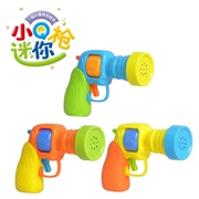 Trẻ em hoạt hình súng đồ chơi mini điện mô phỏng giọng nói súng tám quãng bé trai 1-3 tuổi mô hình đồ chơi kháng
