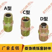 Khớp chuyển tiếp thủy lực ống dầu cao áp/đế 1 phút, 2 phút, 3 phút, 4 phút, 6 phút, 1 inch, đầu phẳng, đầu mở rộng