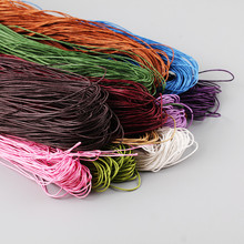 1 мм хлопчатобумажный воск веревка веревка браслет плетеный веревка подвеска винтажные аксессуары