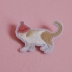 Mèo West Cat thương hiệu ban đầu mèo thêu trâm con mèo con trâm mèo huy hiệu pin phụ nữ - Trâm cài Trâm cài