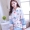 Flannel dài cotton áo choàng tắm áo choàng ngủ với tay áo dài mùa đông san hô lông cừu lady kích thước lớn mùa đông dày