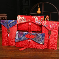 Миллениум 10 000 юаней ткань искусство красный конверт -конверт из красные конверты, красные конверты, креативная прибыль - это крупная красная конверта свадебная продукция
