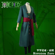 Trang phục hóa trang Halloween Anime One Piece Xã Wano Quốc Gia Roronoa Zoro Zoro Juro cosplay kimono nam