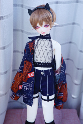 taobao agent [Sale show] BJD 4 points ordinary people A daily street baby jacket suit