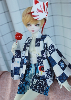 taobao agent [Booking] BJD 1/4 summer festival and wind suite MDD baby clothing men's clothing