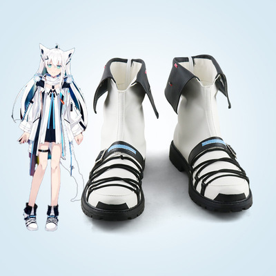 taobao agent Baiyao Snow New Skin COS Women's Shoes Anime COS Customization can be viewed by viewing pictures