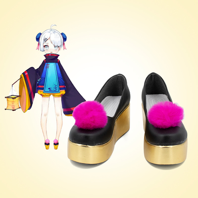 taobao agent VTB virtual idol COS cauliflower nanako anime cosplay women's shoes