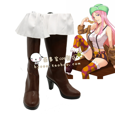 taobao agent One Piece Joe Ali Pennie Anime COSPLAY Shoe Custom Game COS Boots to draw it