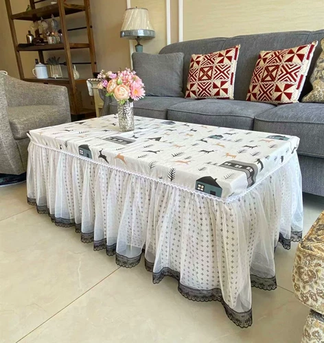 Оригинальная инновационная маленькая оленя Pure Cotton Comment Table TV Sable Столовая ткань Длинная квадратная электрическая печь гриль на гриле плита капюшона