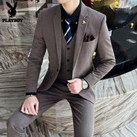 Кофейный комплект, рубашка, галстук, 3 предмета