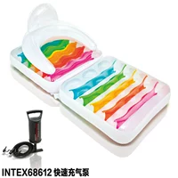 Складное лаундж -кресло с большим ручным насосом