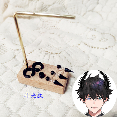 taobao agent COS props virtual idol Rainbow Society vtuber ren zotto earrings/ear hook/ear clip