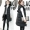 Cộng với phân bón XL vest nữ chất béo mm200 kg mùa thu và mùa đông Hàn Quốc phiên bản dài của áo dài xuống áo khoác cotton áo parka nữ