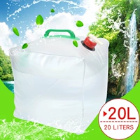 Ngoài trời 20L dung tích lớn cầm tay bình chứa nước ấm đun nước PVC nhựa xô 10L thiết bị cắm trại cung cấp - Thiết bị nước / Bình chứa nước thùng nhựa 1000 lít