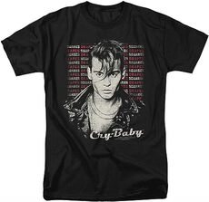 电竞t恤 美国代购johnny depp cry baby官方进口正品短袖t