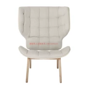 Kangxi tư nhân tùy chỉnh đồ nội thất thiết kế ghế voi ma mút Bắc Âu thiết kế ghế cao trở lại ghế mềm - Đồ nội thất thiết kế