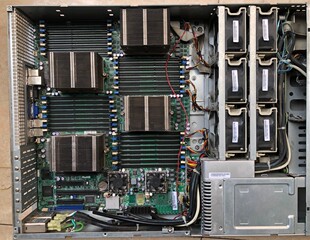 Оригинал Супер четвертая дорога служба устройство материнская плата H8QGI-F-AI034 HAOLONG 16 core 6 серий c кожзаменитель Точный система