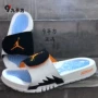 AIR JORDAN HYDRO V RETRO AJ5 dép thể thao cá mập màu vàng đen 555501-118 dép mlb real