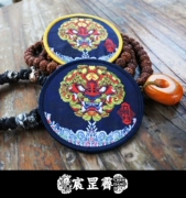 罡 霁 sáu cánh cửa thêu ma thuật chương tinh thần chương băng tay bổ sung huy hiệu phong cách Trung Quốc dán ba lô chiến thuật