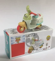 TOMY Mái vòm hợp kim xe ô tô Disney Toy Story 4 Joy Motorcycle Little Fork Cartoon Car - Chế độ tĩnh ô tô đồ chơi trẻ em