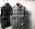 Vest coat jacket coat mùa thu và mùa đông ngày retro nam cotton vest vest dày ấm xu hướng đơn giản triều nam Áo vest cotton