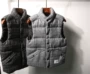 Vest coat jacket coat mùa thu và mùa đông ngày retro nam cotton vest vest dày ấm xu hướng đơn giản triều nam thời trang nam