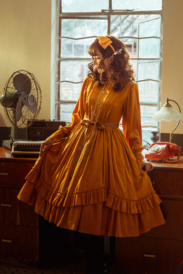 taobao agent [Dream and Treasure Spot] National brand Lolita Bittersweet is well -known and not retro and elegant OP
