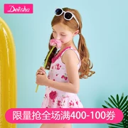 Áo tắm trẻ em sáo nữ áo tắm 2018 mới dành cho trẻ em phiên bản Hàn Quốc mùa hè cho bé gái dễ thương in áo tắm một mảnh