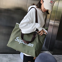 Универсальный вместительный и большой шоппер для путешествий, сумка на одно плечо, 2020, в корейском стиле