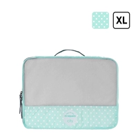 Сумка для одежды города XL-Mint Green Wave Point