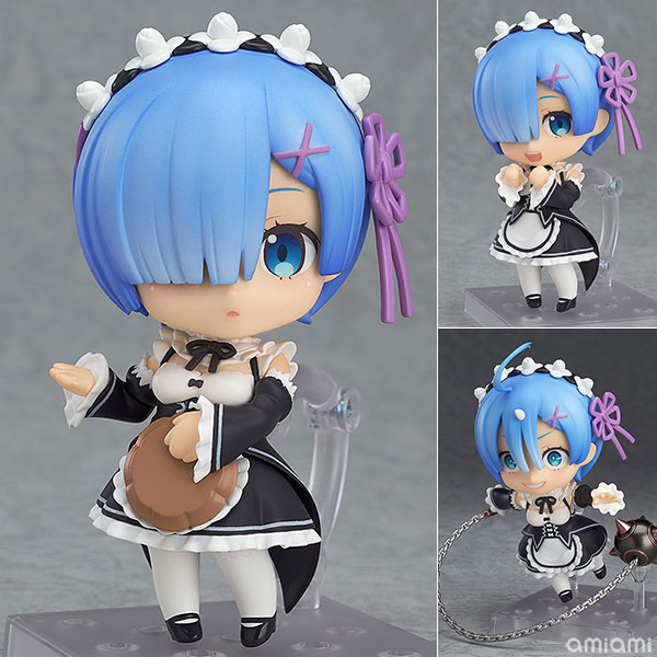 GSC ٵ̵ LIFE IN ANOTHER WORLD FROM ZERO REM REM CAN CHANGE FACE 663 Q VERSION DOLL FIGURE