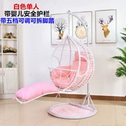 Wicker ghế treo giỏ trong nhà và ngoài trời phòng chờ ban công treo ghế ký túc xá lưới đỏ duy nhất treo giỏ đồ nội thất chim yến ghế - Bàn ghế ngoài trời / sân