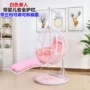 Wicker ghế treo giỏ trong nhà và ngoài trời phòng chờ ban công treo ghế ký túc xá lưới đỏ duy nhất treo giỏ đồ nội thất chim yến ghế - Bàn ghế ngoài trời / sân bộ bàn ghế uống trà ngoài trời