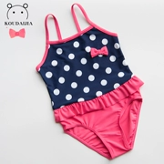 Đồ bơi dễ thương cho bé Đồ bơi Hàn Quốc trẻ em 2-3 tuổi Cô gái điểm sóng sling bé spa Xiêm bikini