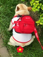 Рюкзак собаки Pet tide Dog из рюкзака из рюкзака, Тедди сражается с дай -ду -доу золотым мао Сюенари из школьной сумки