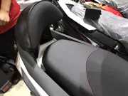 Honda chia RX125 sửa đổi phụ kiện sửa đổi tựa lưng đệm tựa lưng scooter SDH125T-31