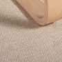 Tùy chỉnh cotton linen rug Nhật Bản máy có thể giặt cửa sổ thảm nhà tatami ngủ cạnh giường ngủ màu rắn dệt mat giá thảm lót sàn