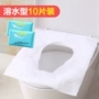10 mảnh vệ sinh dùng một lần ghế vệ sinh không thấm nước vệ sinh ghế đệm giấy vệ sinh - Rửa sạch / Chăm sóc vật tư túi đựng đồ du lịch đa năng