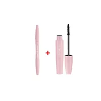 Розовый карандаш для глаз, лайнер, тушь