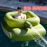 Водный надувной танк, плавательный круг для взрослых, игрушка для мальчиков, водный пистолет, мотоцикл