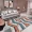 phong cách Bắc Âu in nhỏ gọn thảm dân cư phòng khách bàn cà phê giường sofa phòng ngủ thảm thảm mỏng có thể được rửa sạch - Thảm thảm cho bé tập bò