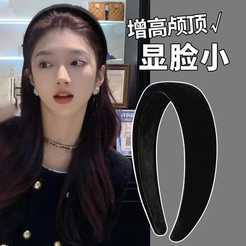 Черные шпильки для волос, ободок, высокий аксессуар для волос, новая коллекция, изысканный стиль