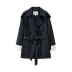 [Giá bán đặc biệt 229 nhân dân tệ] 2020 mùa xuân mới áo khoác nữ phổ biến áo hai dây áo khoác nữ màu lông rắn - Trench Coat Trench Coat