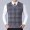 Người đàn ông trung niên dệt kim vest cha len vest trung niên len vest mùa thu và mùa đông len áo gi lê áo len đệm áo vest đen