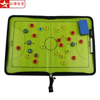 5 -Pperson Football Tactical Board Zipper складывание тренера по футболу в помещении